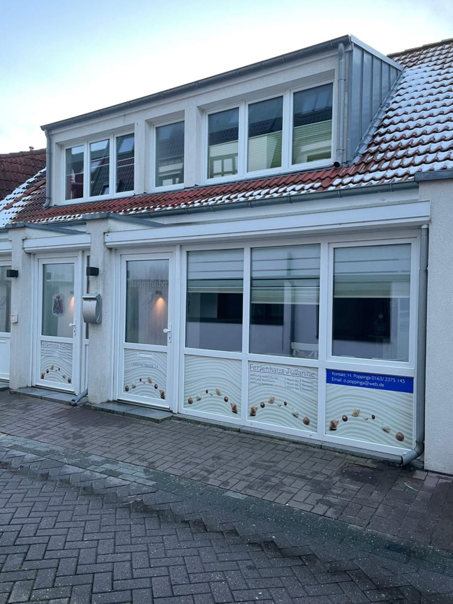 Haus Julianne, Wohnung Backbord, Familie Poppinga Norderney Exteriér fotografie